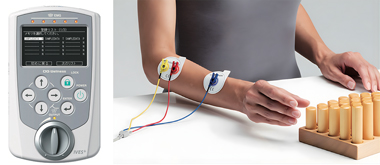 随意収縮解除型電気刺激（IVES）